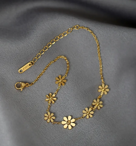 Mena Bloom Anklet