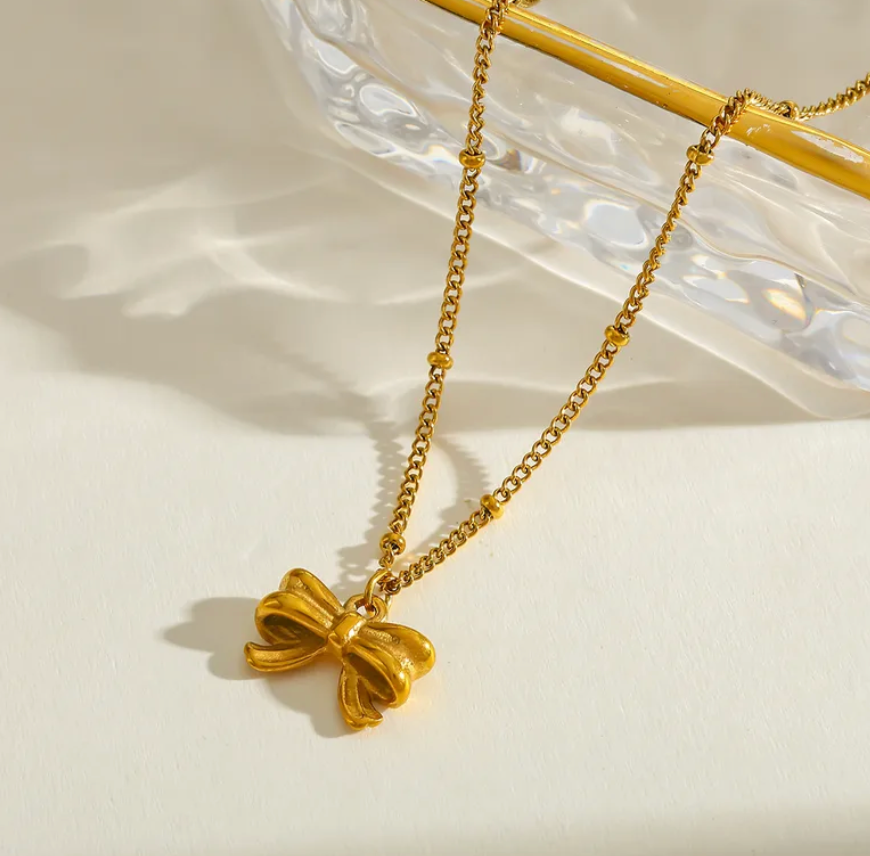 Bow Bow Necklace