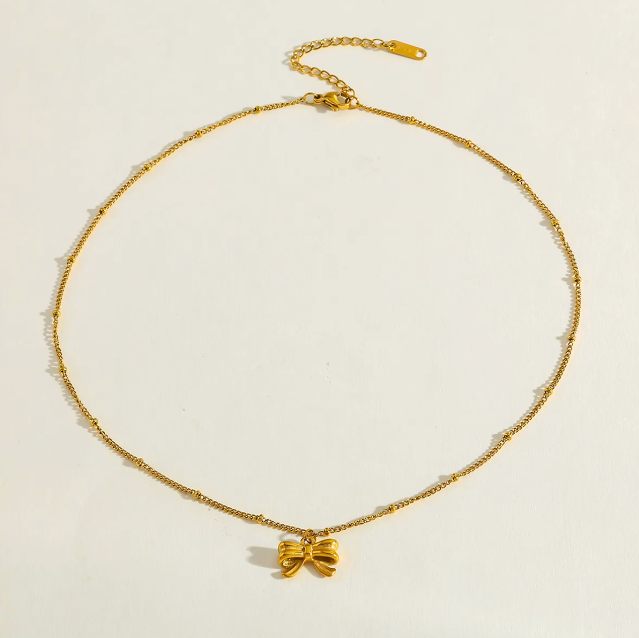 Bow Bow Necklace