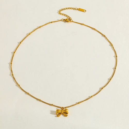 Bow Bow Necklace